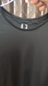 迪卡儂短袖速干衣男訓練寬松半袖上衣運動(dòng)t恤男RUNM2501396黑色T恤2XL 曬單實(shí)拍圖