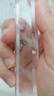 天然水晶柱原石擺件黃白粉紫晶柱黑曜石消磁六棱柱客廳桌面裝飾品 白水晶六棱柱 11-13厘米 曬單實(shí)拍圖