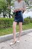 星期六（St&Sat）品牌粗跟單鞋女2025新款通勤瑪麗珍鞋一字扣法式復(fù)古配裙子高跟鞋 黑色 37 曬單實(shí)拍圖