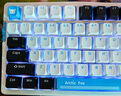 VGN V98Pro V3 三?？椭苹I盤 Gasket結(jié)構(gòu) 全鍵熱插拔 RGB辦公電競游戲低延遲 極地狐軸 極地限定款 曬單實拍圖