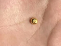 領(lǐng)豐金黃金豆豆AU9999足金實(shí)心真金豆子收藏節日禮物送女友送朋友小金豆 金豆2g/顆 曬單實(shí)拍圖