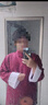 囝君佳中式伴郎服相聲大褂男士演出服裝中式長(cháng)袍民國風(fēng)長(cháng)衫舞臺快板表演 酒紅色 175 曬單實(shí)拍圖