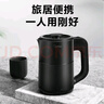美的（Midea）燒水壺電熱水壺迷你便攜式燒水杯 旅行小容量0.6L 304不銹鋼開水壺輕音煮水自動(dòng)斷電燒水壺06M102 曬單實(shí)拍圖