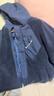 巴拉巴拉童裝兒童棉襖男童棉衣冬季外套中大童棉服洋氣潮 深藍A81607 170 曬單實(shí)拍圖