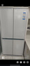 海爾（Haier）【新品】冰箱461L零嵌入式多門(mén)四開(kāi)門(mén)雙開(kāi)門(mén)法式電冰箱家用超薄大容量白色一級(jí)能效嵌入式底部散熱 461升零嵌+黑金凈味+干濕分儲(chǔ)+全溫區(qū)變溫 曬單實(shí)拍圖