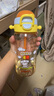 貝親兒童水杯 吸管杯500ml大容量PPSU水壺學生水杯miiiiichan聯(lián)名 500ml 一蓋雙飲-(氣球小狗) 曬單實拍圖
