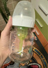 布朗博士玻璃奶瓶 0-3月新生嬰兒防脹氣防嗆 寬口徑奶瓶150ml 萌兔 曬單實拍圖