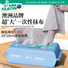 潔碧先生廚房洗碗抹布28*28cm*20抽取式加厚加大周拋懶人抹布非一次性 曬單實(shí)拍圖