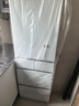 松下（Panasonic）【國家補貼20%】小冰糕日系多門(mén)冰箱法式小戶(hù)型410家用超薄風(fēng)冷無(wú)霜自動(dòng)制冰一級能效NR-JE41PXA-W 曬單實(shí)拍圖