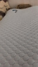恒源祥涼感乳膠枕套 加厚豆豆乳膠枕套親膚透氣舒適睡眠刺繡枕頭套 涼泡泡-藍 40*60cm 單只裝 曬單實(shí)拍圖
