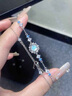 海洋之心銀手鏈女士輕奢高端飾品高級感七夕情人節禮物送女友老婆 【浪漫原創(chuàng  )】海洋之星手鏈+項鏈 精美禮盒 曬單實(shí)拍圖
