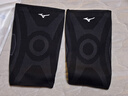 美津濃（MIZUNO）護膝保暖老寒腿關(guān)節炎膝蓋黃金絨加厚半月板防護B585-L黑色兩只 曬單實(shí)拍圖