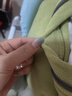 貓人（MiiOW）兒童法蘭絨家居服套裝男童女童加厚加絨睡衣中大童珊瑚絨家居服冬 深海藍 140 曬單實(shí)拍圖