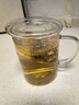雅集玻璃杯 帶過(guò)濾耐熱泡茶杯子  家用透明水杯辦公室帶蓋綠茶杯 曬單實(shí)拍圖