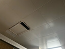 美的（Midea）集成吊頂鋁扣板300x300廚房衛(wèi)生間吊頂天花板上門包安裝材料全套 【衛(wèi)生間套餐】4㎡亞白+G3浴霸 曬單實拍圖