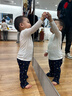優(yōu)衣庫嬰幼兒寶寶搖粒絨緊身褲打底褲內(nèi)里加絨保暖469646 469646/69藏青色 90 曬單實拍圖