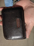 夢(mèng)特嬌名片包男銀行卡包男證件包男牛皮名片夾男士禮盒七夕情人節禮物男 曬單實(shí)拍圖