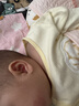 全棉時(shí)代雙面柔感純棉嬰兒連體衣服新生兒男女寶寶四季 黃+地圖66碼 曬單實(shí)拍圖