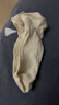 歐迪芬5雙女士襪子女100%純棉秋冬10A抑菌防臭透氣短中筒襪女白色 曬單實(shí)拍圖