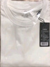 京東京造【10A抗菌】男士短袖t恤衫男女同款白小T蘇超定制 短袖白色L 曬單實拍圖