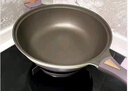 金嫂子（KSISE）有鈦合金雙色微壓多功能炒鍋做飯不粘鍋烹飪廚房電磁爐煤氣灶通用 鈦極黃+蒸籠+鏟 32cm 曬單實拍圖