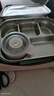 美廚（maxcook）316L不銹鋼飯盒加大5格學(xué)生飯盒餐盤(pán)1.6L配餐具袋子綠MCFT6493 曬單實(shí)拍圖
