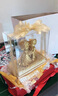 結婚禮物輕奢精致黃金擺件歐式高端手工大號創(chuàng  )意閨蜜朋友新婚禮物 歐式奢華裝裱 曬單實(shí)拍圖