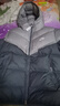 耐克（Nike）男裝羽絨夾克冬季運動(dòng)服連帽防風(fēng)保暖時(shí)尚戶(hù)外休閑羽絨服外套 FB8178-077灰色/85%灰鴨絨 M 曬單實(shí)拍圖