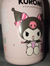 杯具熊（BEDDYBEAR）開口笑雙飲蓋兒童保溫杯帶吸管水杯316鋼大容量保溫壺600ML酷洛米 曬單實(shí)拍圖