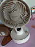 賽億風寶usb桌面風扇可充電小風扇空氣循環(huán)扇家用搖頭便攜臺式小型香薰驅蚊夜燈戶外露營電風扇8000mA 曬單實拍圖
