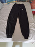花花公子羊羔絨休閑褲男士裝冬季加絨加厚防寒棉褲外穿運動(dòng)衛束腳長(cháng)褲子 20210/YGR兔子頭黑色[加絨]+灰色[加絨] 5XL (建議體重180-200斤) 曬單實(shí)拍圖