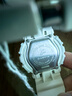 卡西歐（CASIO）手表女BABY-G時(shí)尚防水防震學(xué)生運動(dòng)雙顯石英電子日韓表送女友禮物 BA-110XRG-7A 奶油白粉 曬單實(shí)拍圖