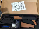 仁祥電動(dòng)連發(fā)彈珠全自動(dòng)AK47合金玩具槍AK102回膛HK416吃雞突擊步兒童玩具男孩發(fā)射器wargam 軍典AK頂配+2萬(wàn)彈+備用夾 曬單實(shí)拍圖
