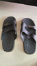 FOOTOPPO沙灘涼拖鞋男外穿潮流涼鞋戶(hù)外露趾防滑拖鞋男士夏季大學(xué)生浴室拖 曬單實(shí)拍圖