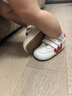 小羊沃利woollykids真皮兒童學(xué)步鞋女童鞋防滑軟底牛皮男寶寶鞋子 西瓜紅 20 碼 內長(cháng)13.5cm適合腳長(cháng)12.6-13.0cm 曬單實(shí)拍圖