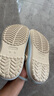 卡駱馳（CROCS）洞洞鞋貝雅卡駱班輕便耐磨一腳蹬休閑鞋|205089 冬日白/彩色-1LI 37 /38(230mm) 曬單實(shí)拍圖