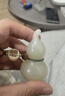 傳印人天然青玉手捻玉福祿葫蘆手把件男女精品把玩件書(shū)房辦公桌面擺件 天然青玉葫蘆手把件【禮盒裝】 曬單實(shí)拍圖