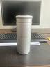 JRINKTEEA日本品牌茶水分離保溫杯316不銹鋼無縫內膽泡茶杯男士燜茶杯戶外 冰裂銀升級款Q9帶隔檔500ml 曬單實拍圖