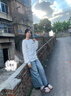 WASSUP官方店潮牌字母logo美式重磅衛衣男女款春秋寬松休閑打底圓領(lǐng)上衣 白色（加絨保暖款） M 曬單實(shí)拍圖