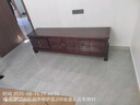 迪筑實木電視柜落地2025新款客廳主臥室床尾柜小戶型高款收納儲物柜子 312#2.18米長【218x46x63cm】 曬單實拍圖