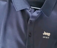 JEEP SPIRIT短袖t恤男透氣夏季翻領(lǐng)polo衫男速干冰絲休閑運動(dòng)上衣 藏青XL 曬單實(shí)拍圖