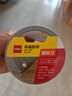 得力（deli）強力布基膠帶 高粘耐磨防水膠帶 48mm*10m*230μm 地毯固定管道修補窗戶防風密封 銀灰色1卷 52001 曬單實拍圖