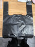 固成背心垃圾袋黑色32*60cm450只單面1.5絲 手提垃圾袋加厚黑色塑料袋 曬單實(shí)拍圖