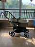 博格步（BUGABOO） FOX CUB 荷蘭全功能高景觀嬰兒推車可坐躺 黑架沙漠黃布組 曬單實拍圖