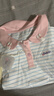 戴維貝拉（DAVE＆BELLA）2025夏裝新款純棉女童t恤兒童短袖上衣女寶寶衣服小童打底套頭衫 藍白條紋【現貨】 100 cm（建議身高90-100cm） 曬單實(shí)拍圖