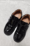 斯納菲男童學(xué)生皮鞋校園演出鞋兒童黑皮鞋西裝小主持人禮服鞋 亮黑38 曬單實(shí)拍圖