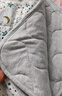 nest designs嬰兒被子幼兒園三件套六件套春秋被蓋毯蓋被幼兒園午睡被四季被 四季薄被-初雪S碼(110x140cm) 曬單實(shí)拍圖