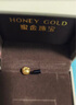 蜜金（HoneyGold）珠寶 黃金吊墜足金古法可愛(ài)猜拳喵串珠HGG1901工費150Y 3.03g 剪刀 曬單實(shí)拍圖