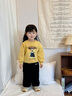 巴帝巴帝秋季新款嬰幼兒童衛褲子男女寶寶長(cháng)褲休閑舒適百搭 黑色哈嘍 100 曬單實(shí)拍圖