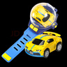 Letop Baby兒童遙控兔子手表合金小汽車(chē)男女孩迷你賽車(chē)電動(dòng)玩具網(wǎng)紅六一禮物 【合金/2.4G/帶燈】布加迪（黃） 曬單實(shí)拍圖